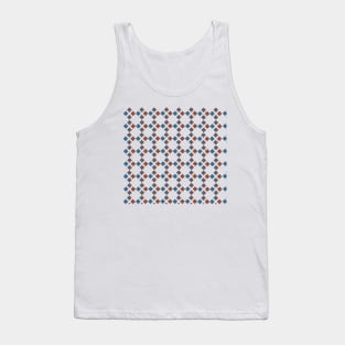 Square pattern Tank Top